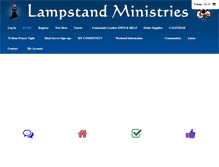 Tablet Screenshot of lampstand.net